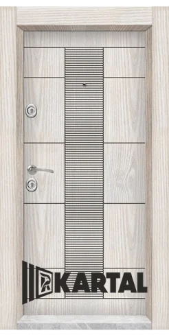 Блиндирана врата Картал, Т-901 - облечена каса с MDF
